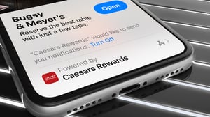 Bottle Rocket Launch Apple App Clip For Caesars Ent.